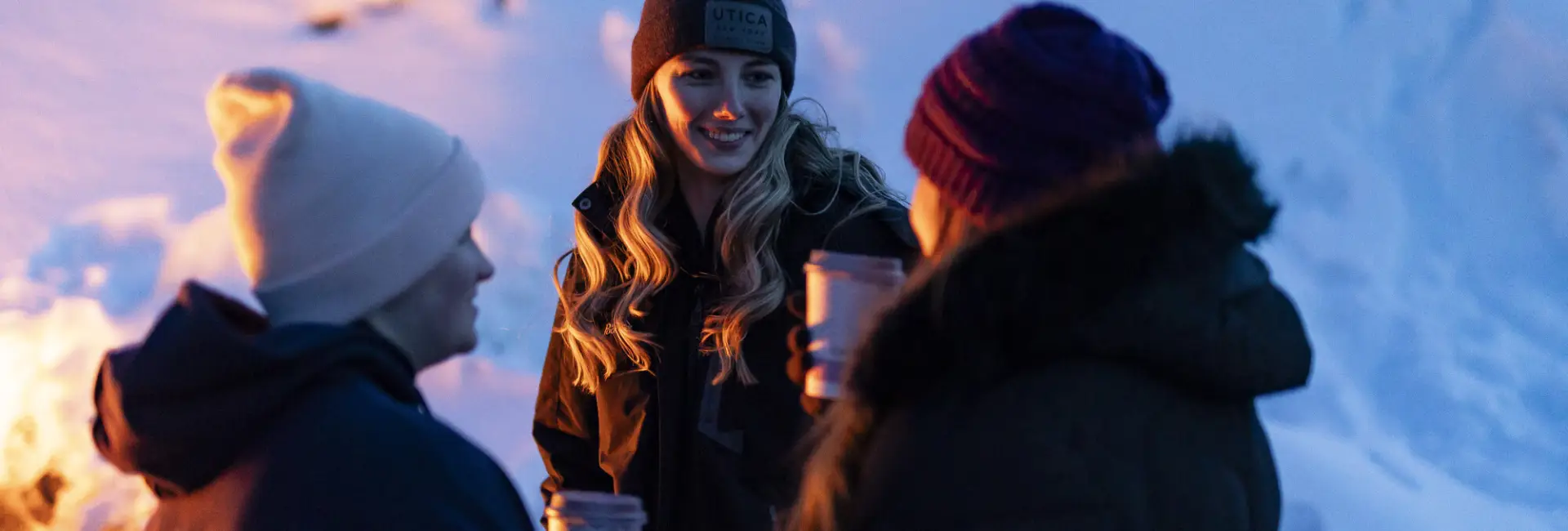 A winter event in the Hub.