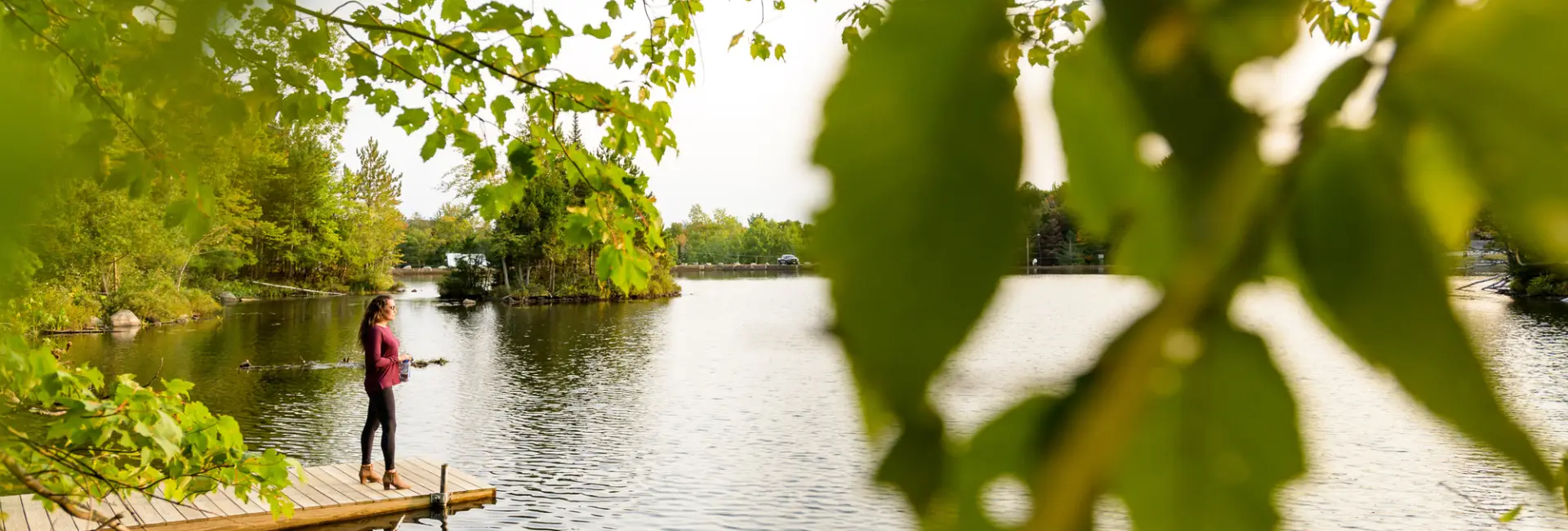 Indian Lake in the spring.