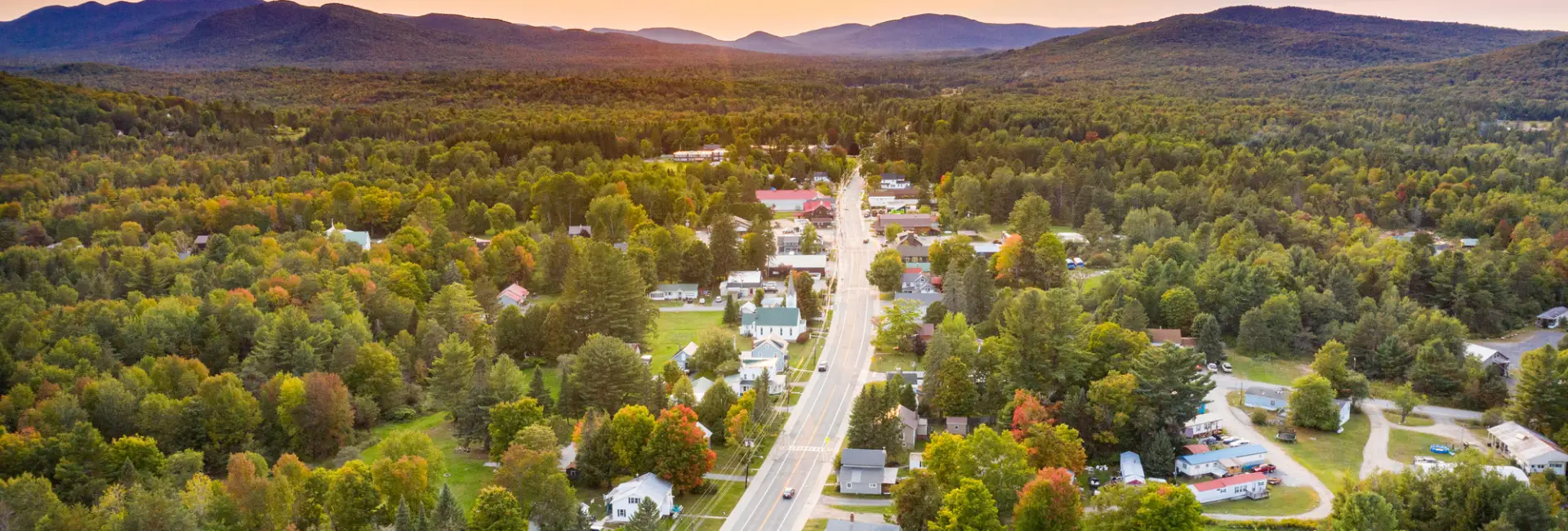 Indian Lake in the fall.
