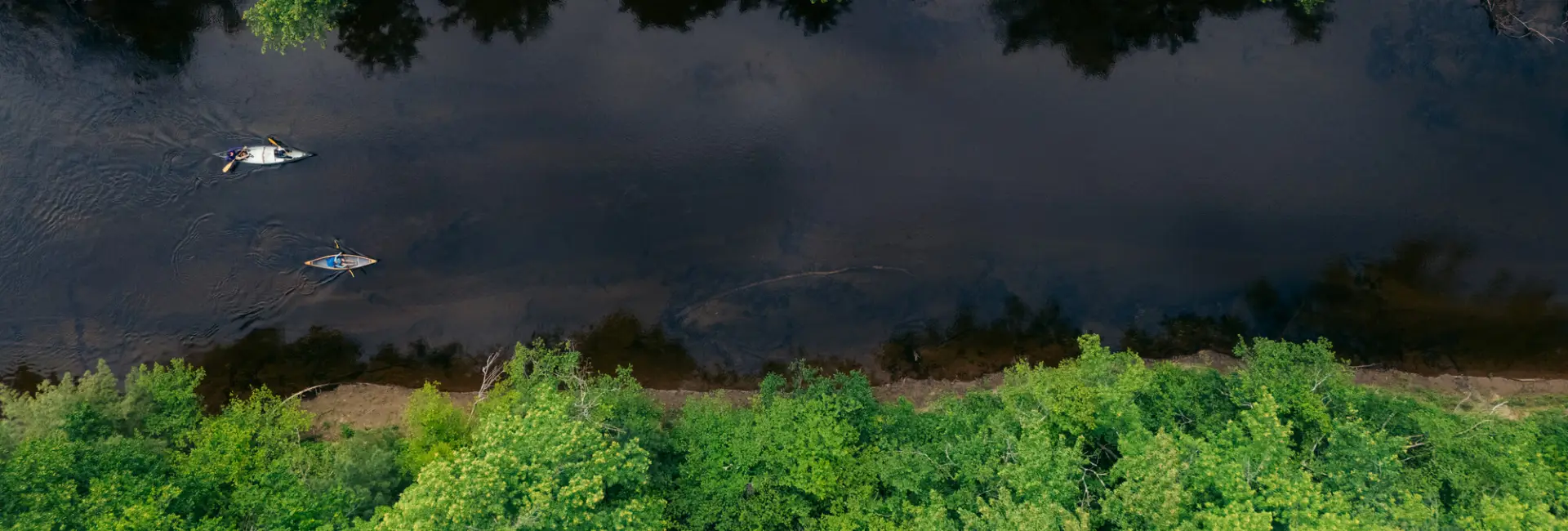 aerial view from schroon river