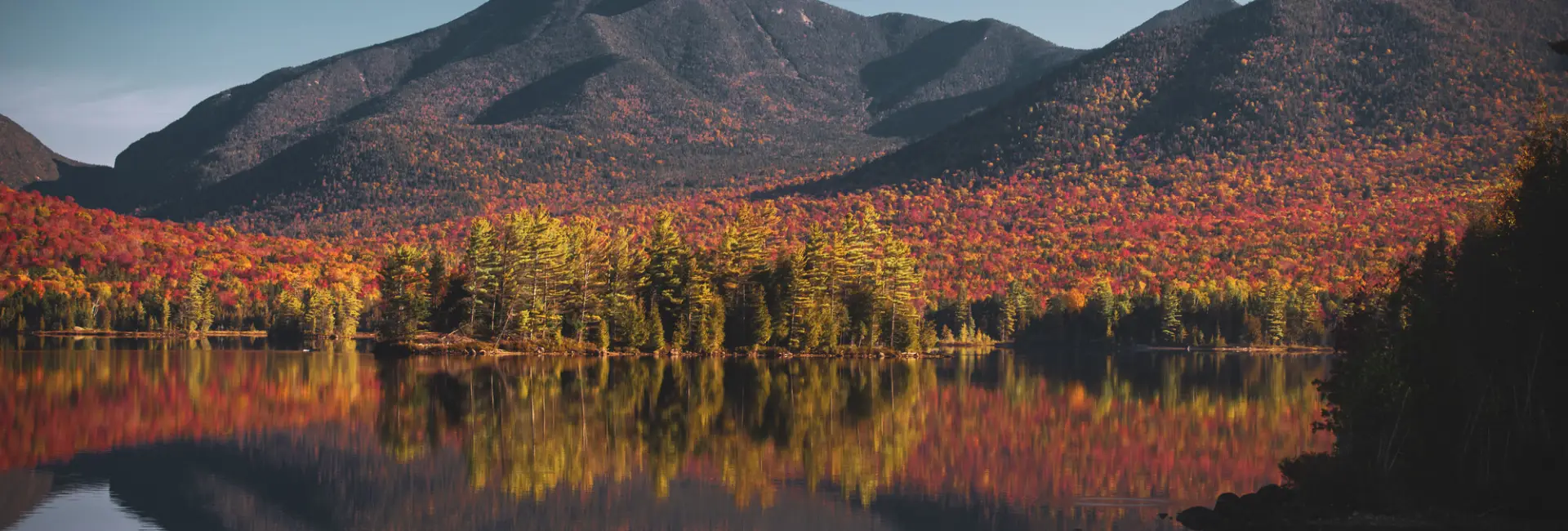 Adirondack Hub in the fall.