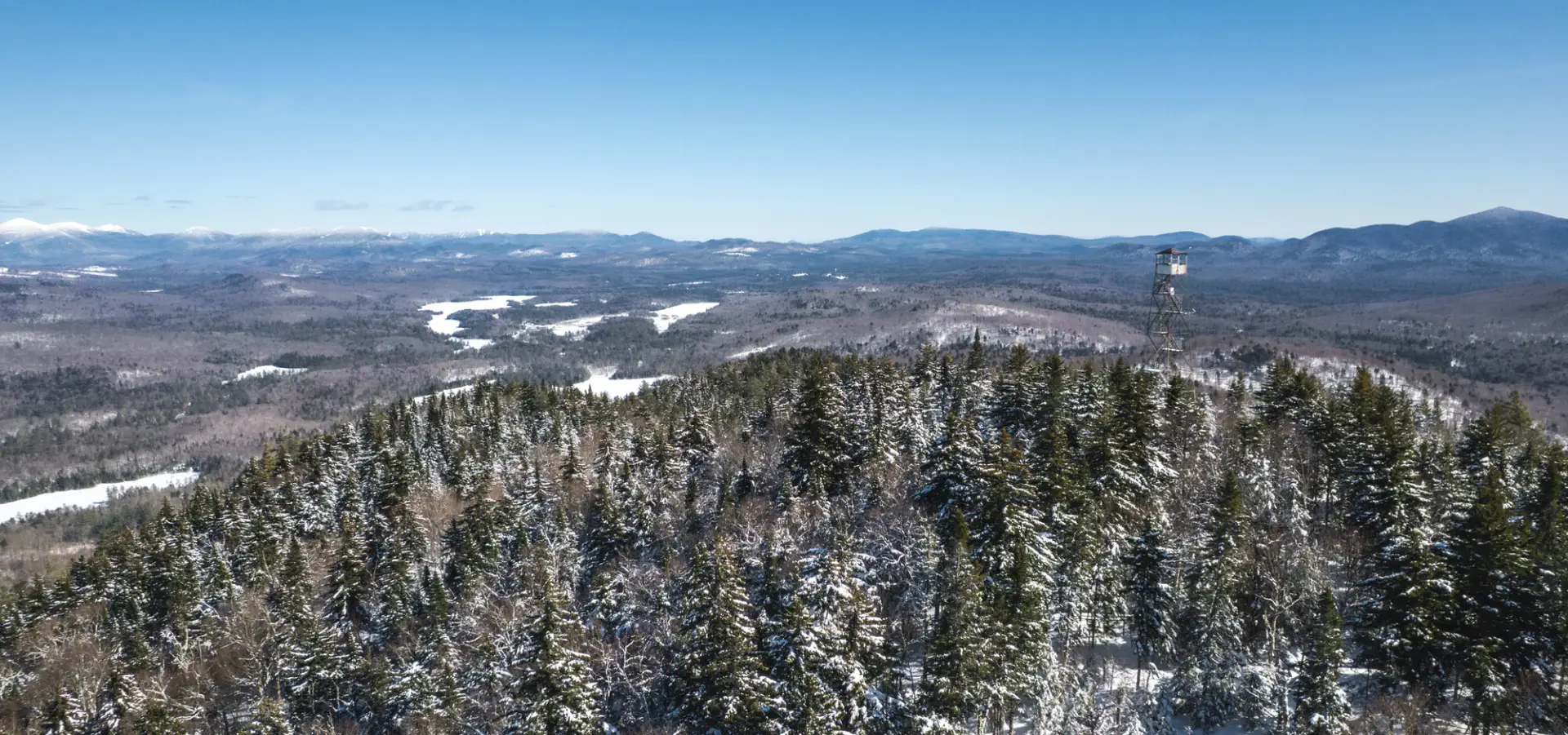 winter at goodnow mountain