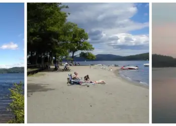 A wonderful recreation area on the west shore of Schroon Lake.