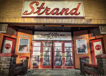 Exterior of the Strand Theatre