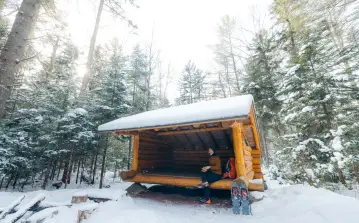 Snowshoeing
