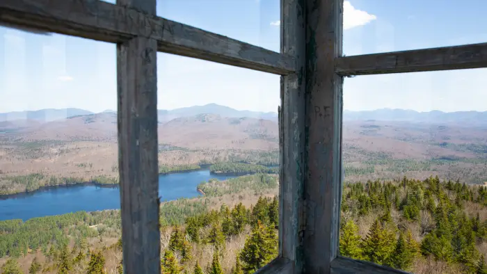 goodnow mountain view from firetower