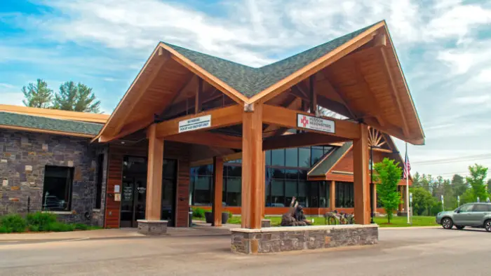 Entry way to Family Health at Lake Placid