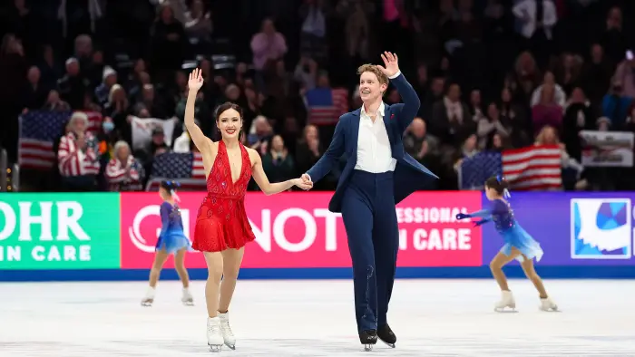 Pair of figure skaters