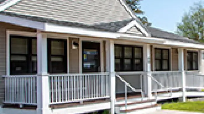 exterior of the Au Sable Forks Health Center