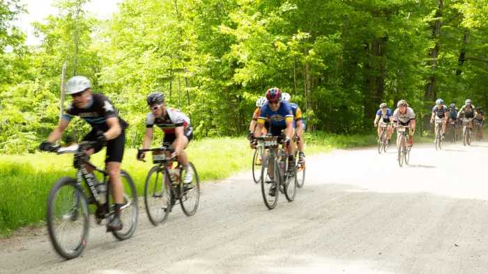  a gravel bike race in Upstate New York.