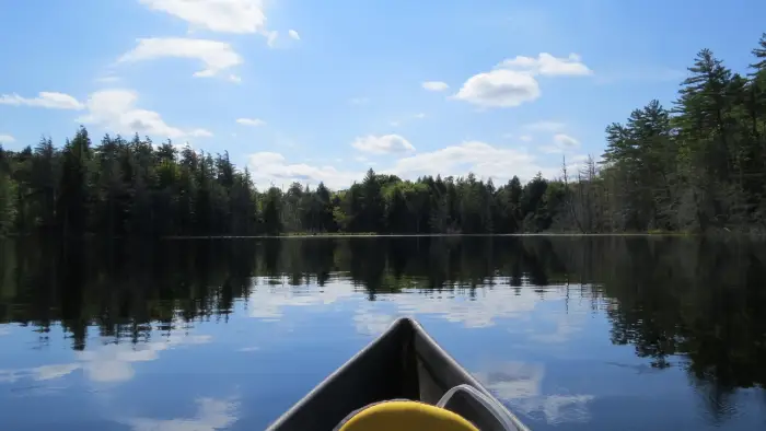 The lakes are made for paddling.