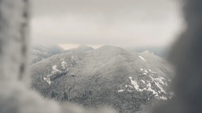 Winter view from Adams firetower