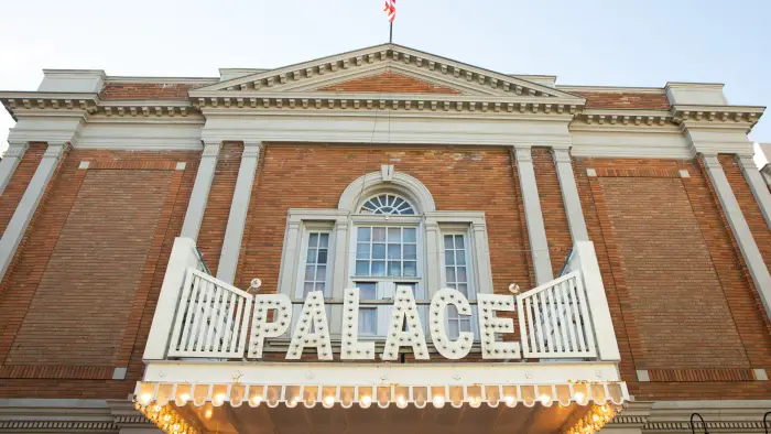 The Palace in Lake Placid during the day.