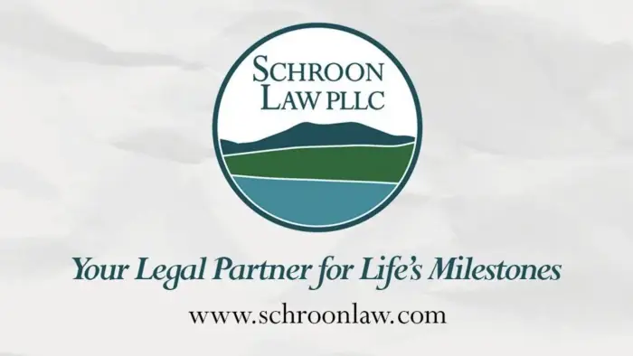 Logo for Schroon Law PLLC - Your Legal Partner for Life's Milestones