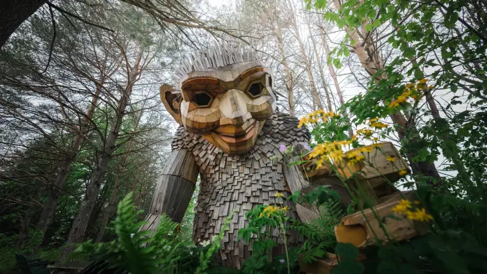 Trolls at the Wild Center