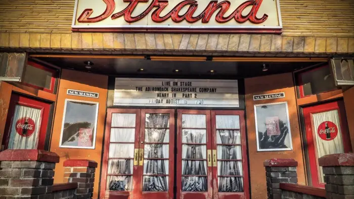 Exterior of the Strand Theatre