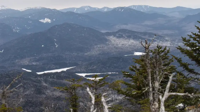 Late winter mountains