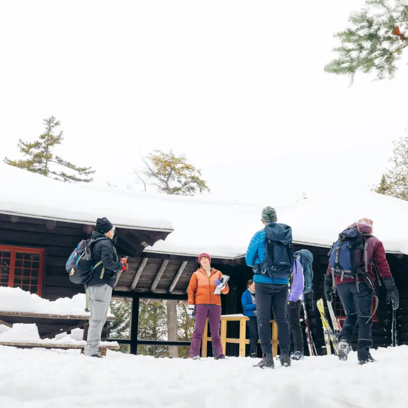 Great Camp Santanoni Winter Weekends