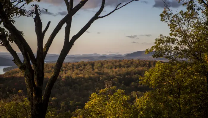 View from mt. Severance