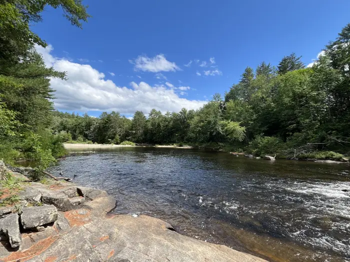 View of the Schroon River