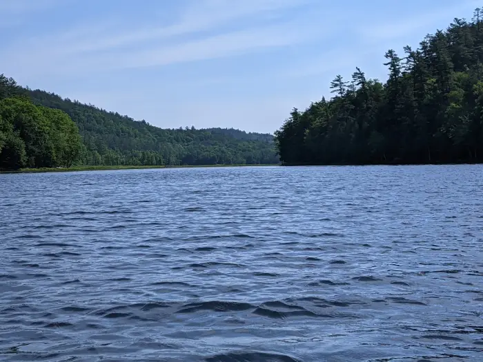 View from paradox lake