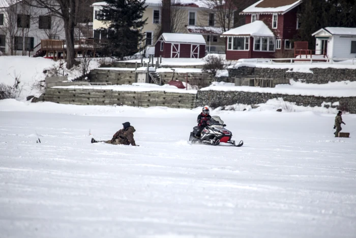 The excellent fishing on Schroon Lake is so close to downtown.