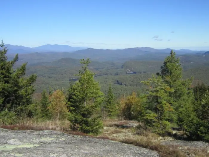 View west from Pharoah Mountain