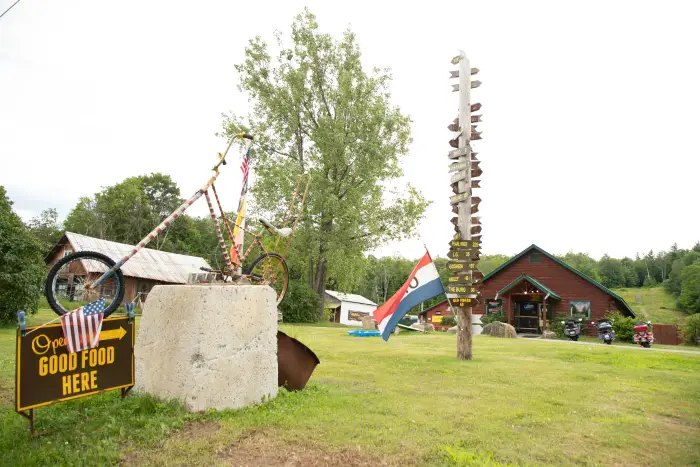 Front Entrance view of Sportys Iron Duke Saloon